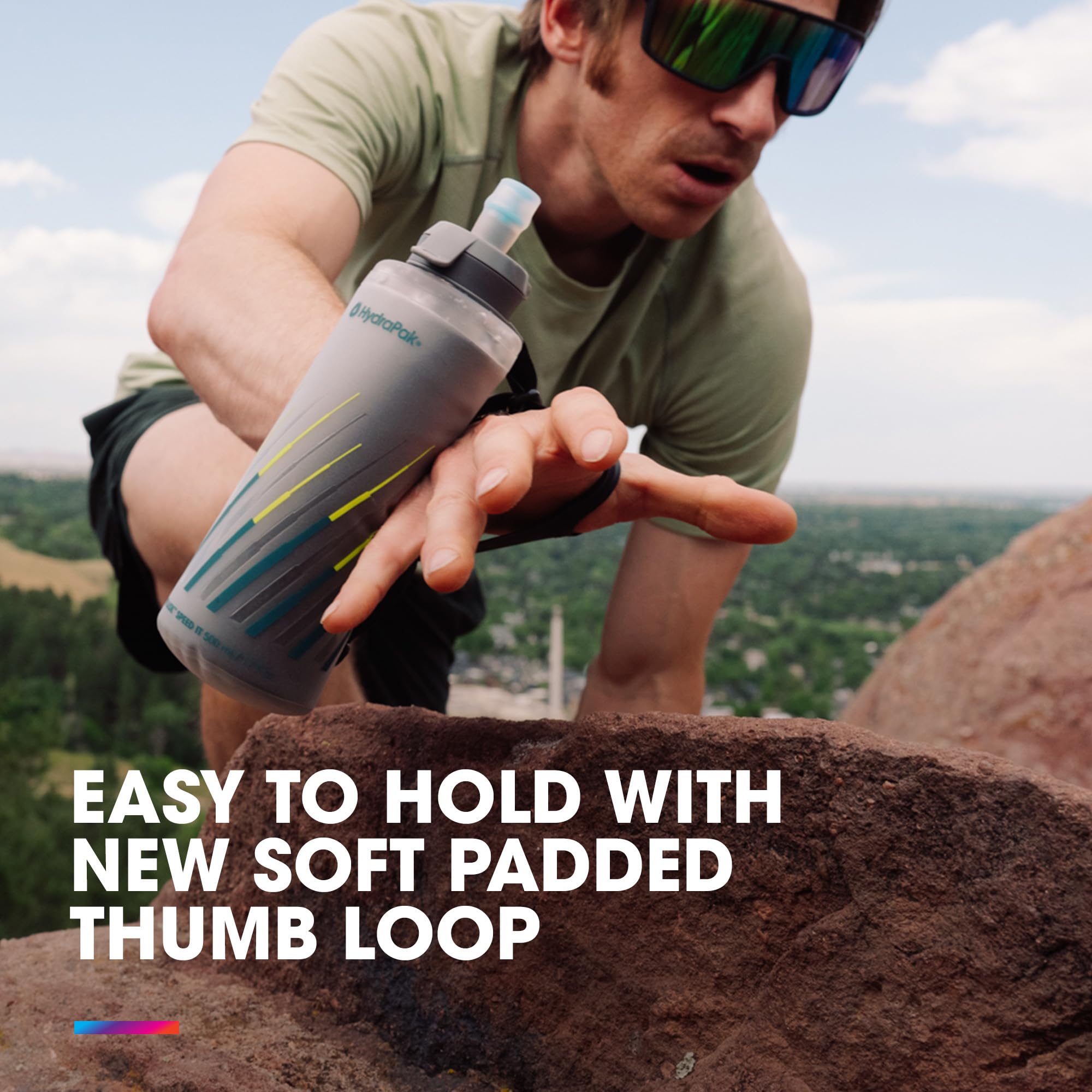 HydraPak SkyFlask Speed IT - Collapsible Insulated Handheld